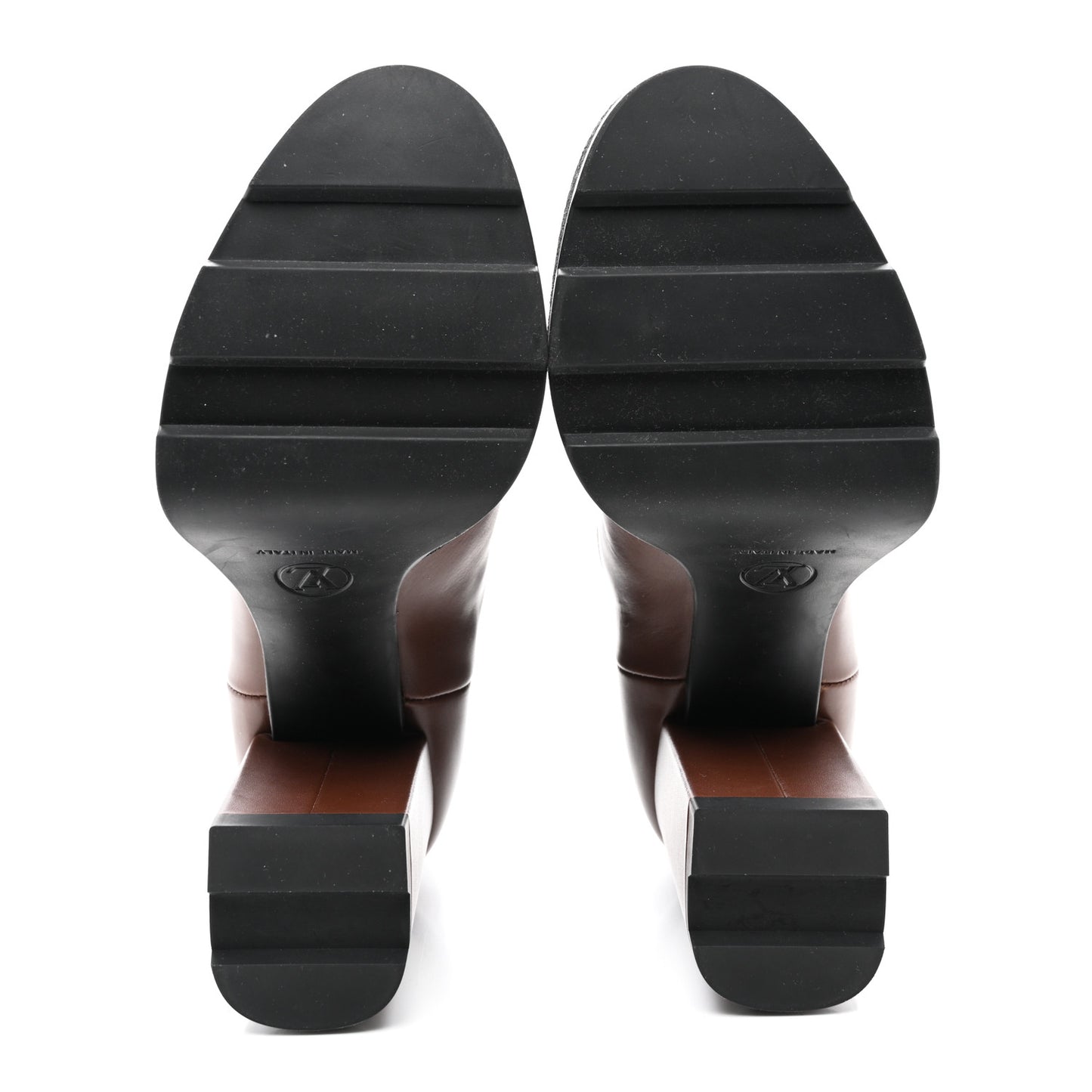 LV BEAUBOURG ANKLE BOOT 38.5 Cognac