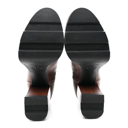 Louis Vuitton LV BEAUBOURG ANKLE BOOT 38.5 Cognac 5 of 9