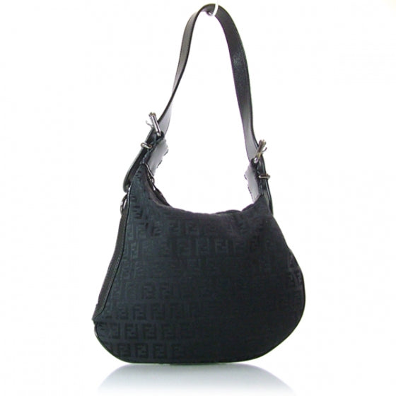 Fendi Zucchino Small Oyster Black 1 of 10
