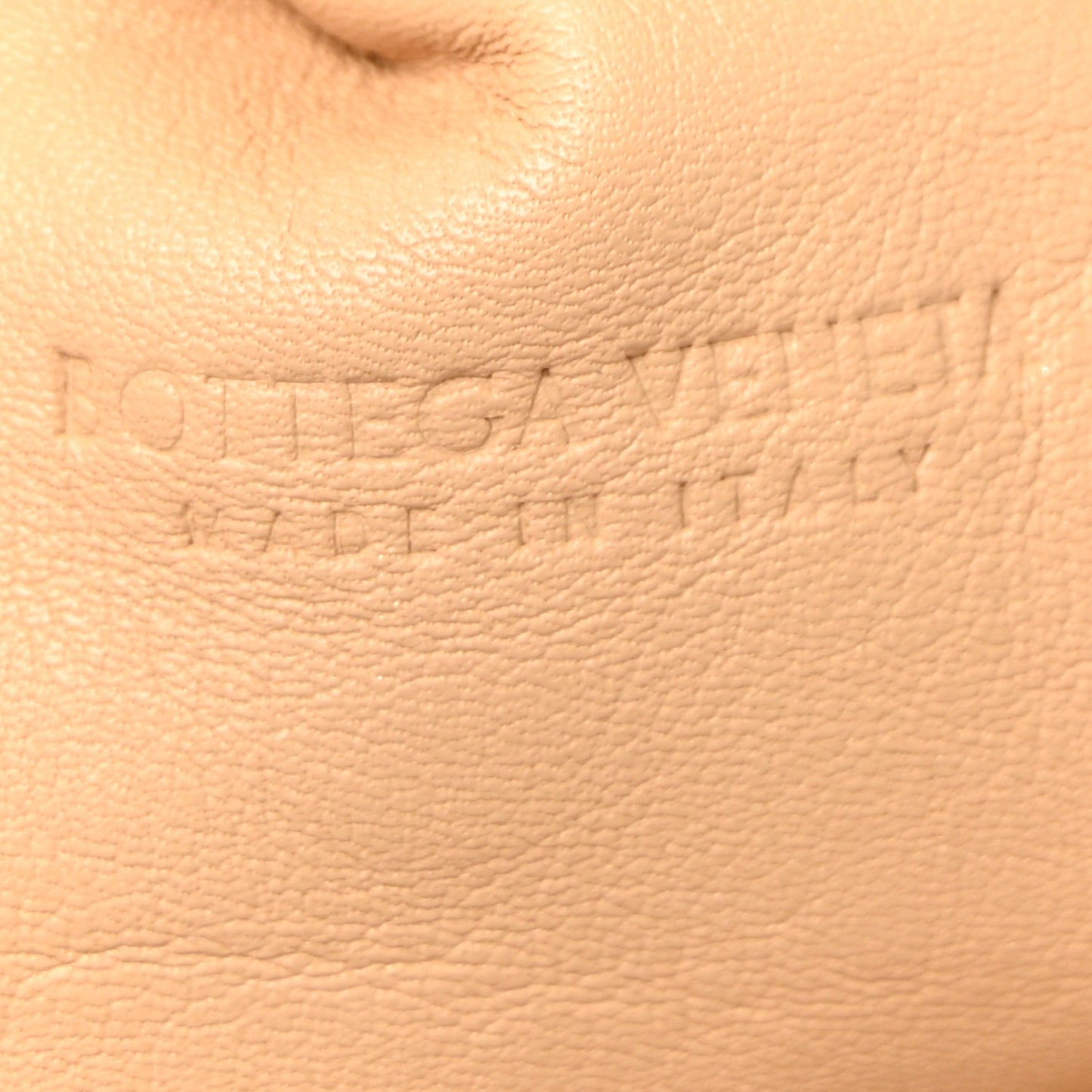 Butter Calfskin The Mini Pouch Almond