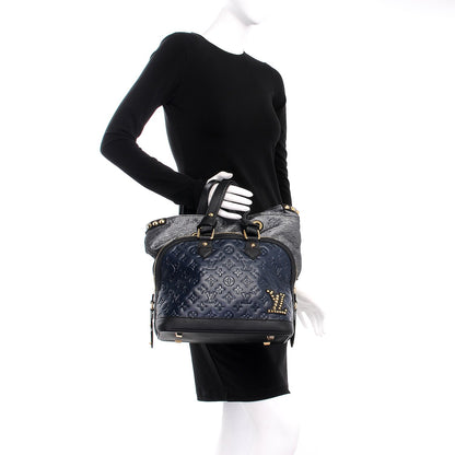 Louis Vuitton Monogram Double Jeu Neo Alma Blue 2 of 11
