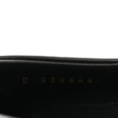 Chanel Lambskin Quilted CC Turnlock Loafers 38.5 Black 9 of 12