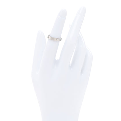 Cartier 18K White Gold 3.5mm LOVE Wedding Band Ring 49 4.75 2 of 4