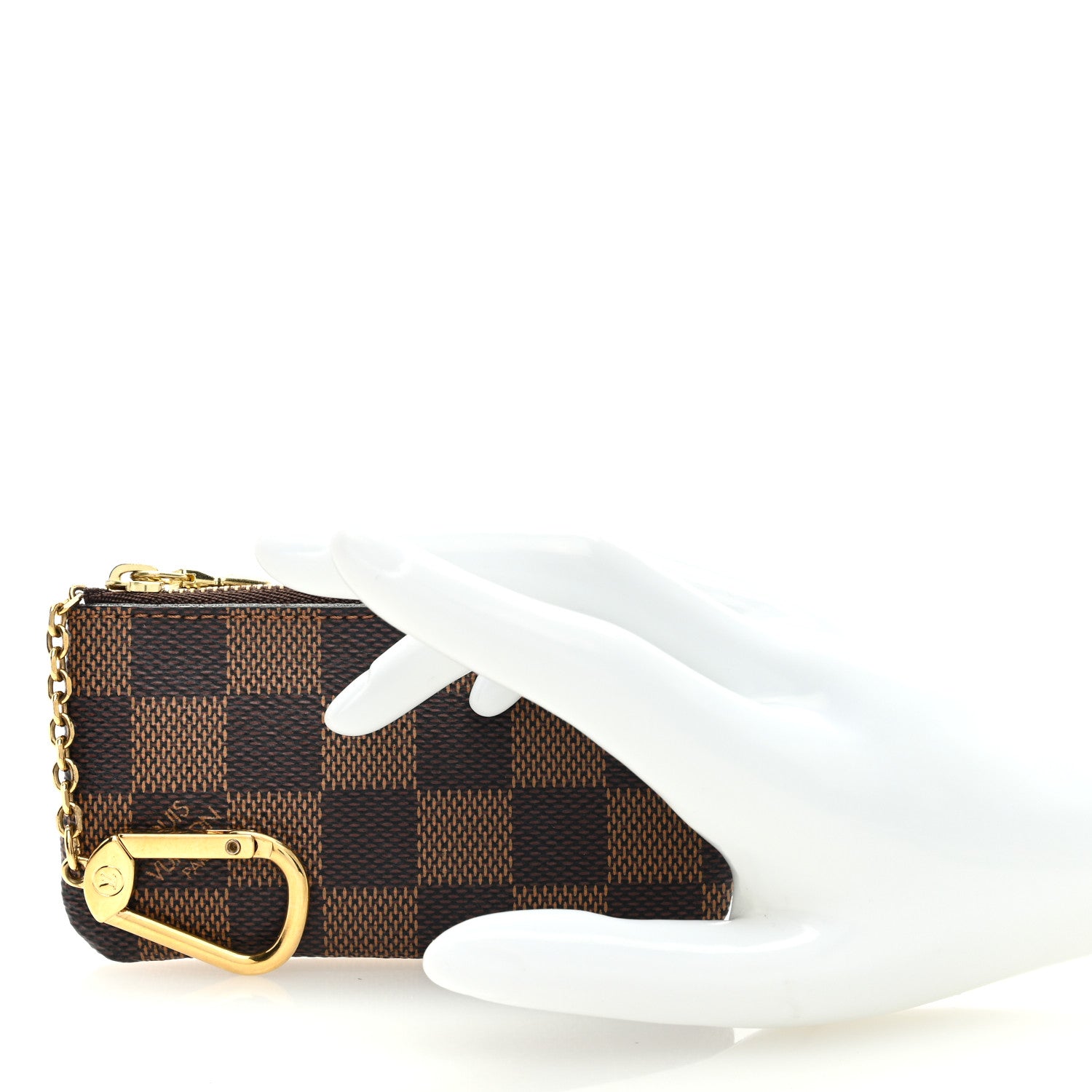Louis Vuitton Damier Ebene Key Pouch 2 of 6