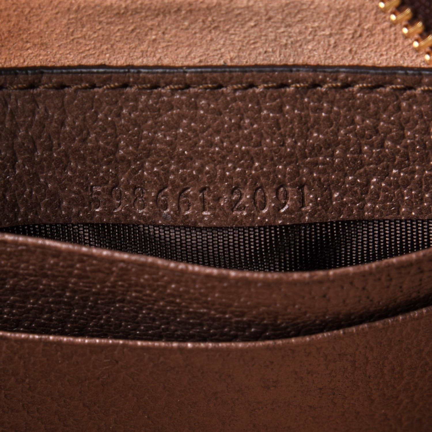 Gucci GG Supreme Monogram Web Mini Ophidia Round Backpack Brown 8 of 9