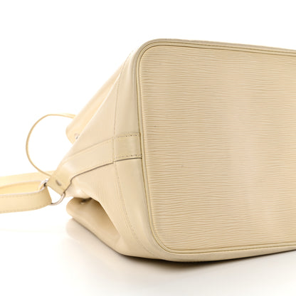 Louis Vuitton Epi Petit Noe NM Ivory 8 of 13