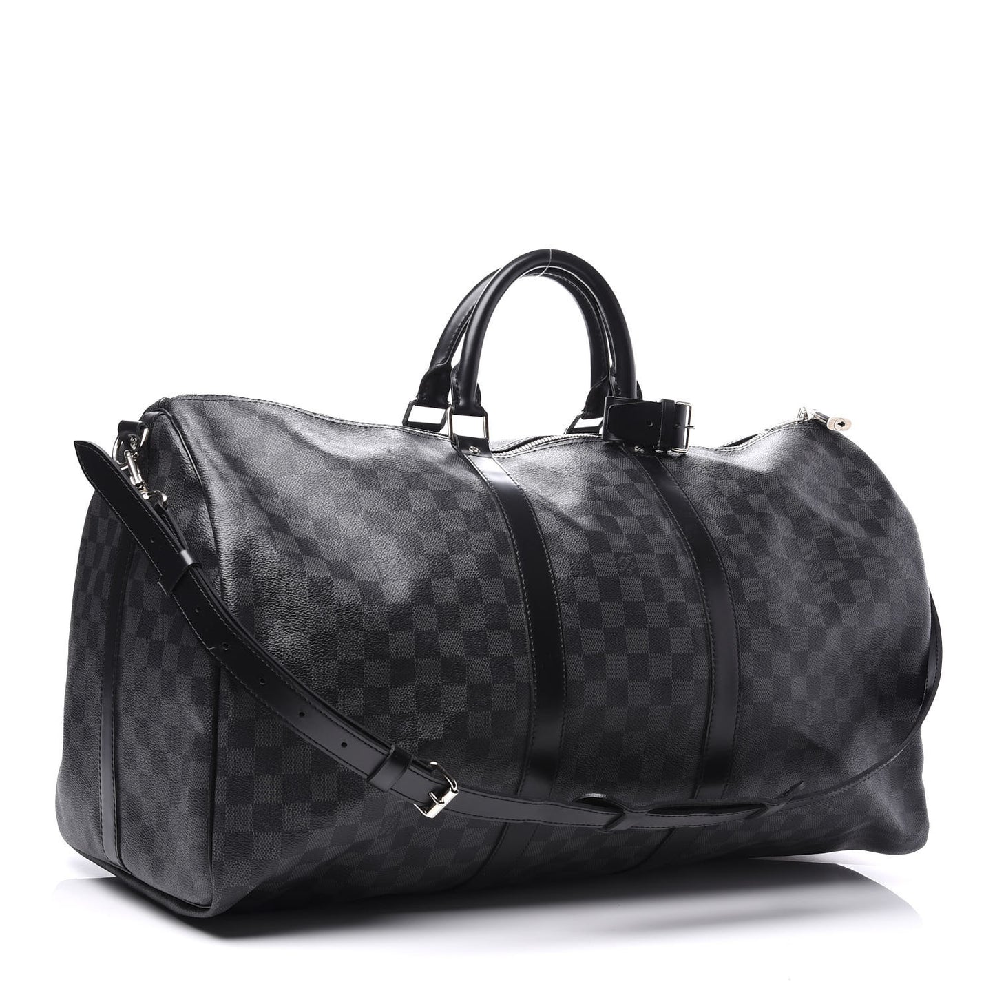 Damier Graphite Keepall Bandouliere 55