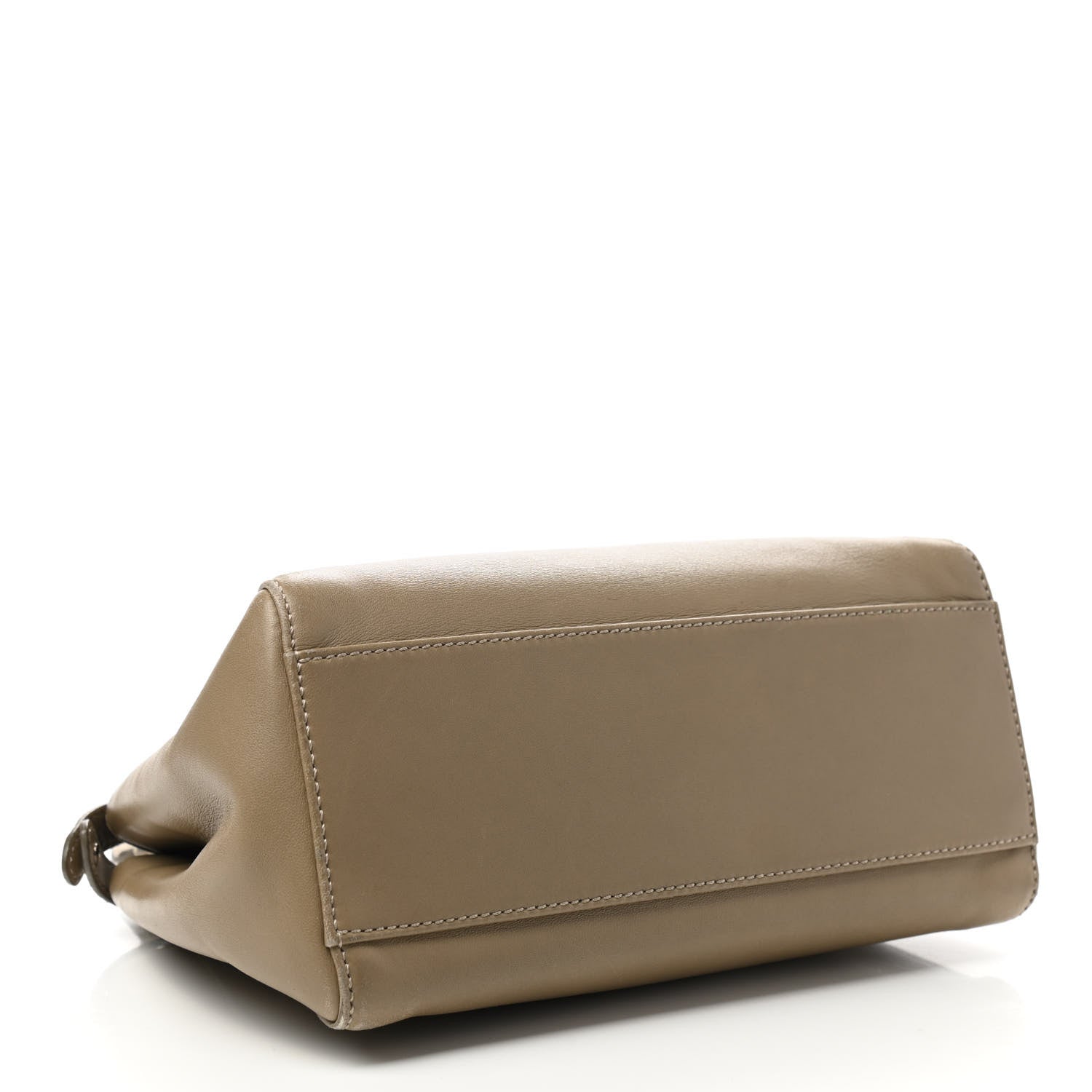 Fendi Nappa Mini Peekaboo Iconic Satchel Tortora 3 of 10