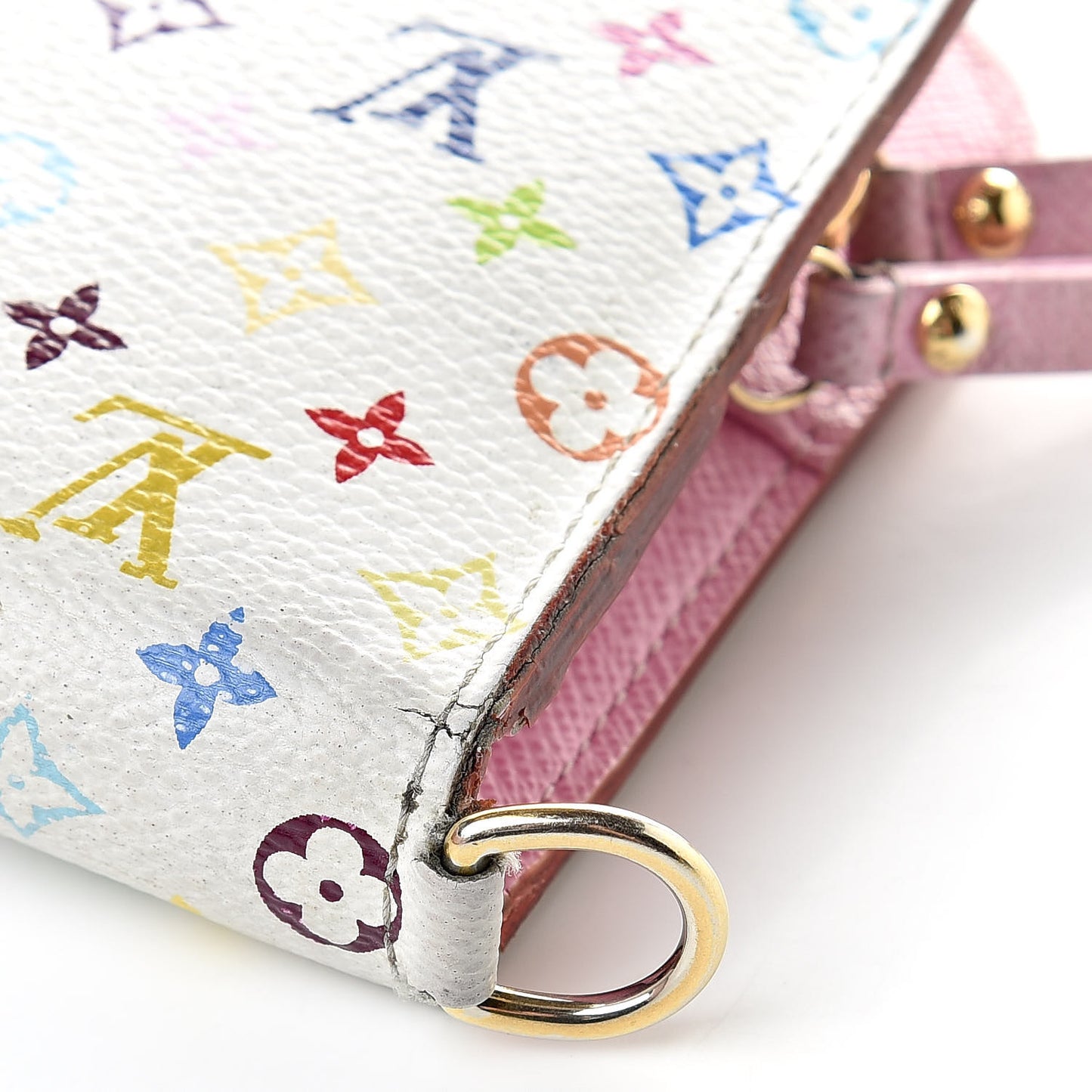 Monogram Multicolor Insolite Wallet White Litchi