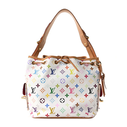 Louis Vuitton Monogram Multicolor Petit Noe White 1 of 9