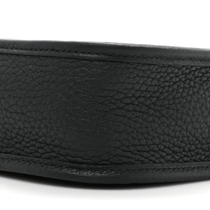 Hermes Taurillon Clemence Evelyne TPM Black 7 of 9