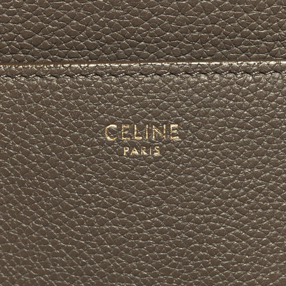 Celine Soft Grained Calfskin Sangle Bucket Bag Taupe 6 of 12