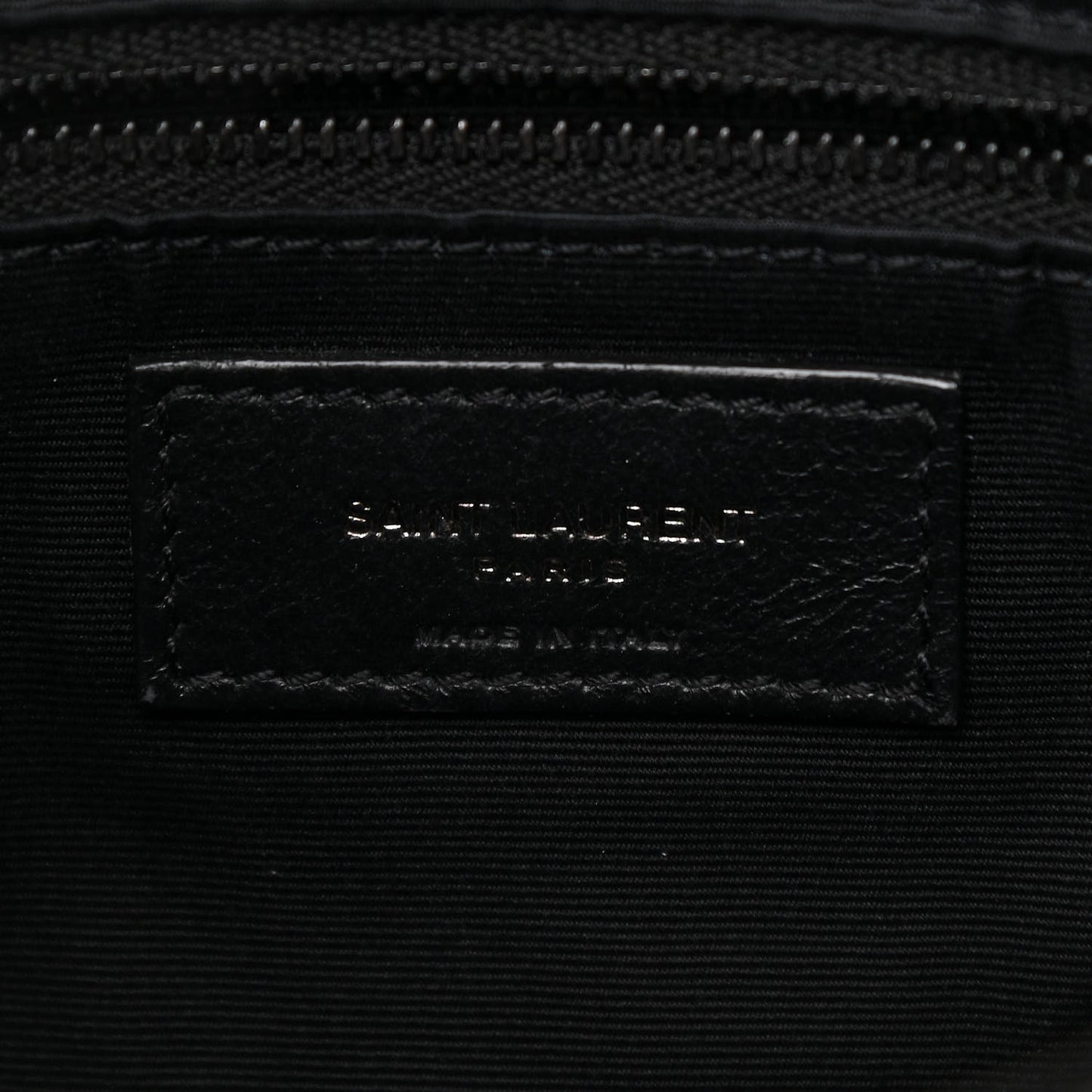 Crinkled Calfskin Matelasse Monogram Medium Niki Shopper Tote Black