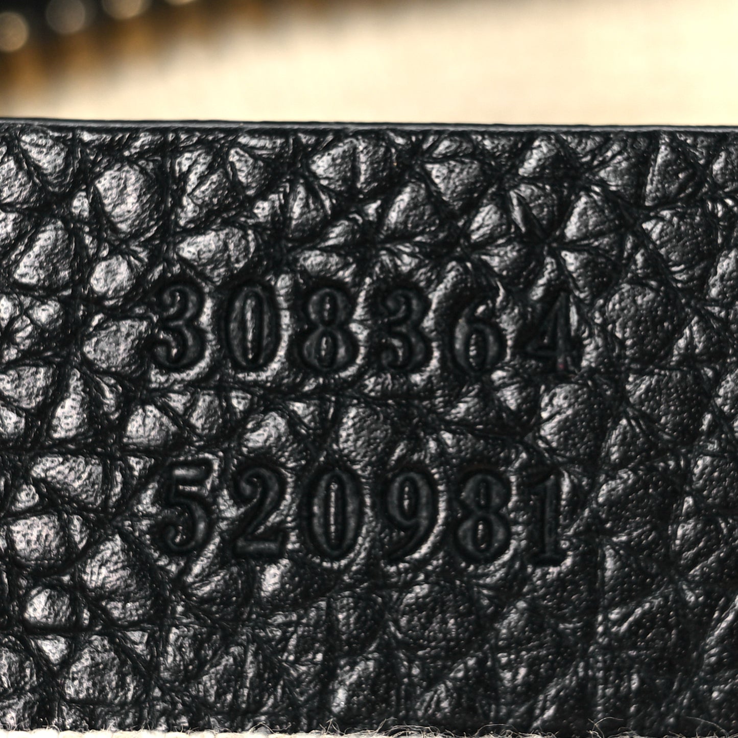 Pebbled Calfskin Small Soho Disco Bag Black