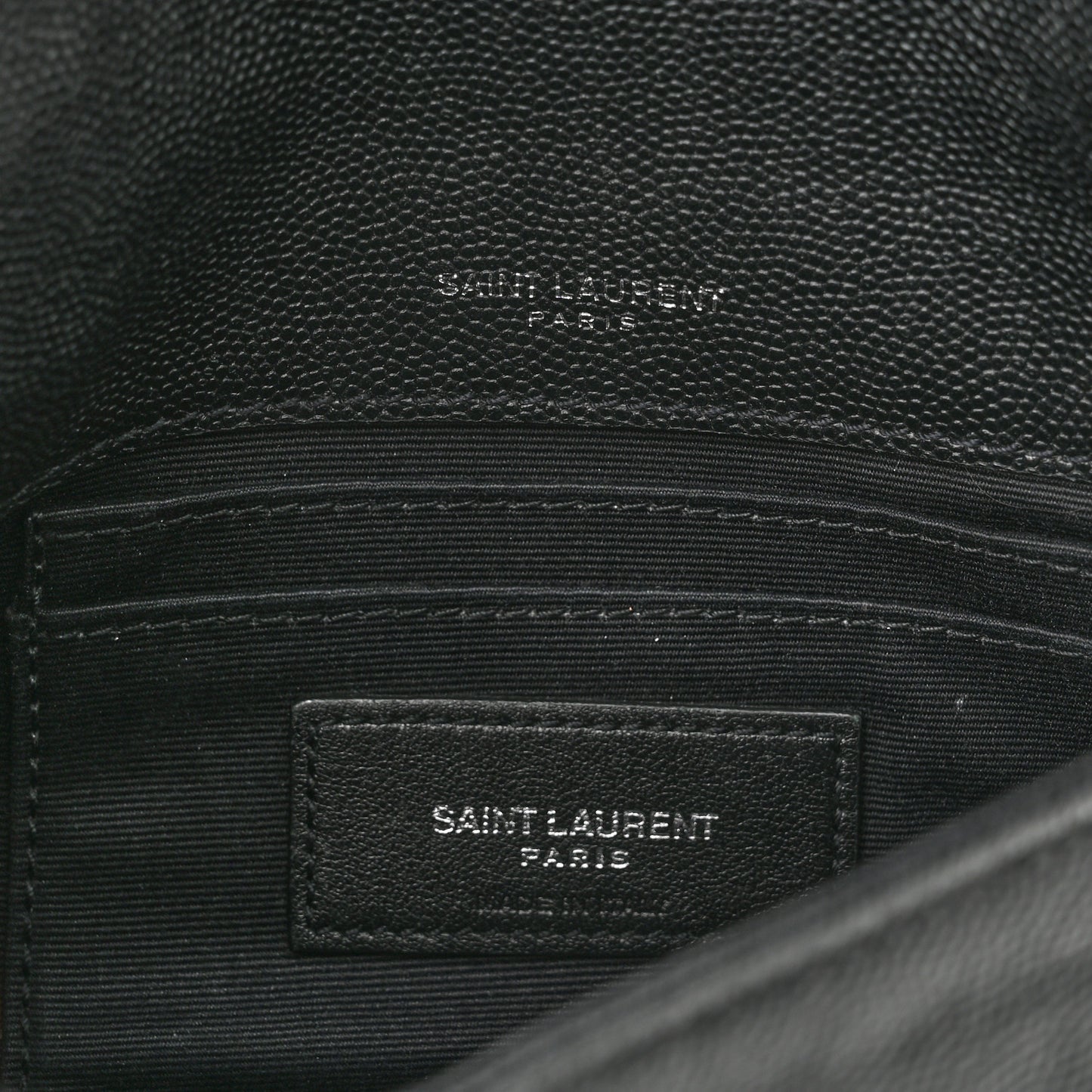 Grain De Poudre Monogram Toy West Hollywood Fold-Over Bag Black