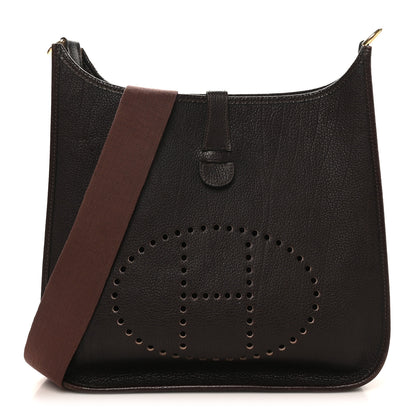 Hermes Fjord Evelyne GM Chocolate 1 of 10