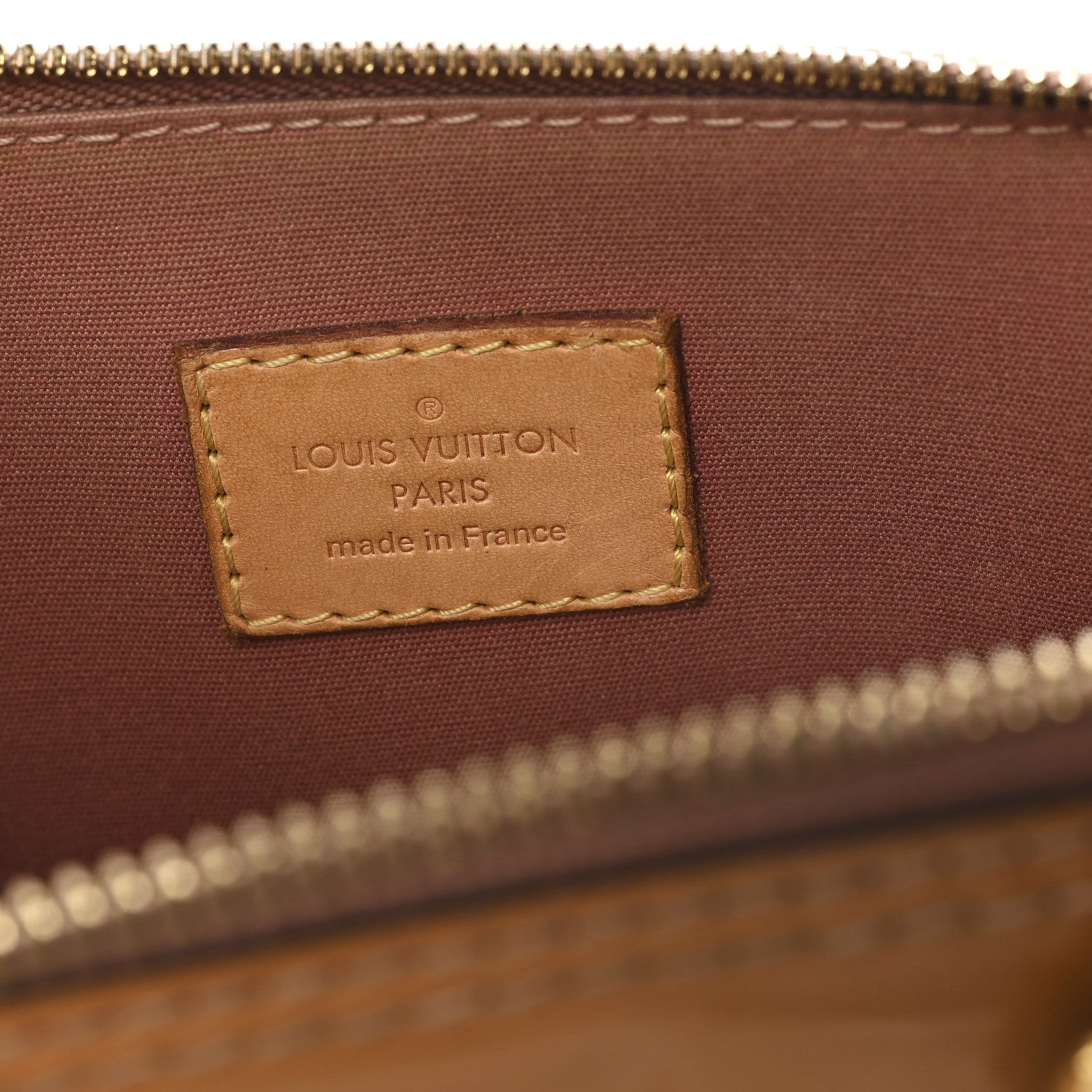 Louis Vuitton Vernis Alma PM Rose Velours 6 of 10