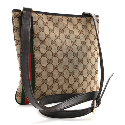 Gucci Monogram Web Jolicoeur Charms Messenger Dark Brown 3 of 11