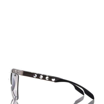 Prada Metal Circle Frame Sunglasses SPR 53R Silver 3 of 6