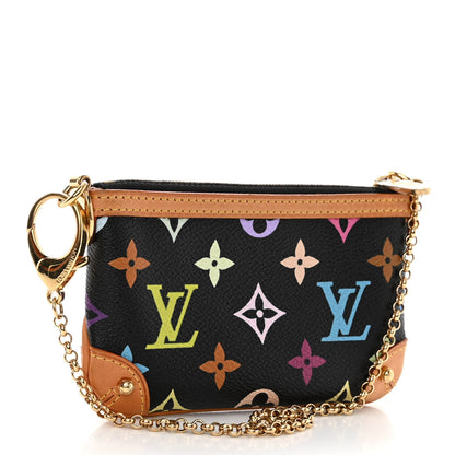 Louis Vuitton LOUIS VUITTON Monogram Multicolor Pochette Milla PM Black 2 of 8
