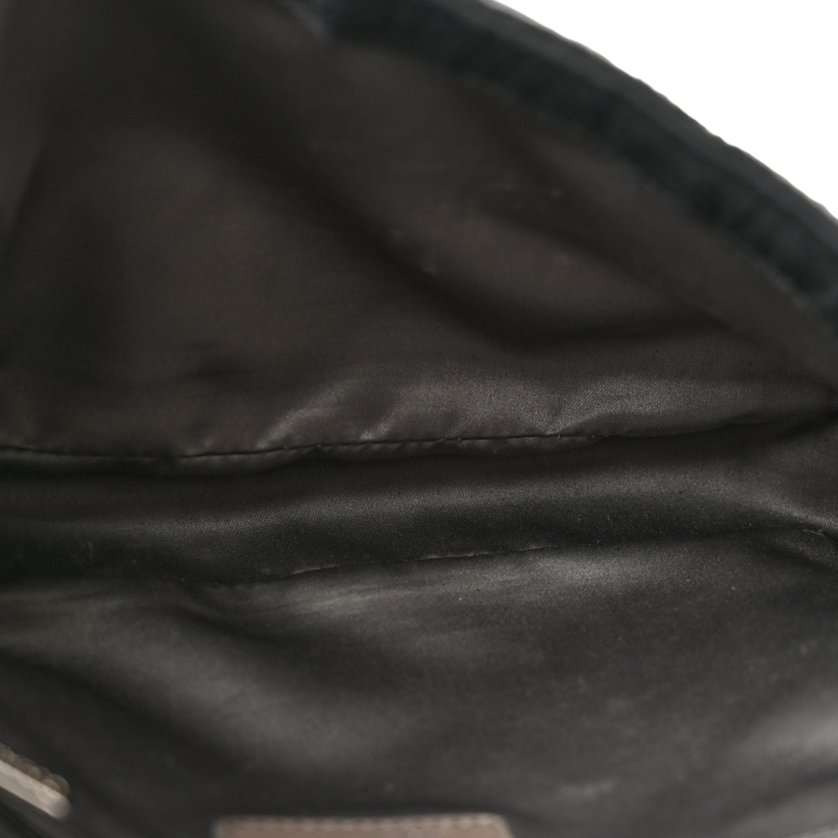 Coated Canvas Quilted Le Marais Flap Black