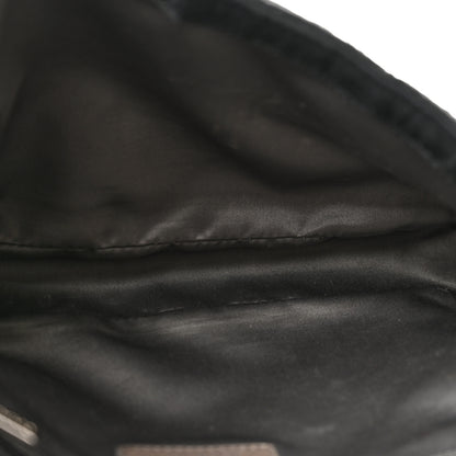 Chanel Coated Canvas Quilted Le Marais Flap Black 5 of 14