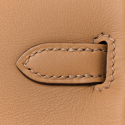 Hermes Swift In & Out Birkin 25 Biscuit 12 of 33
