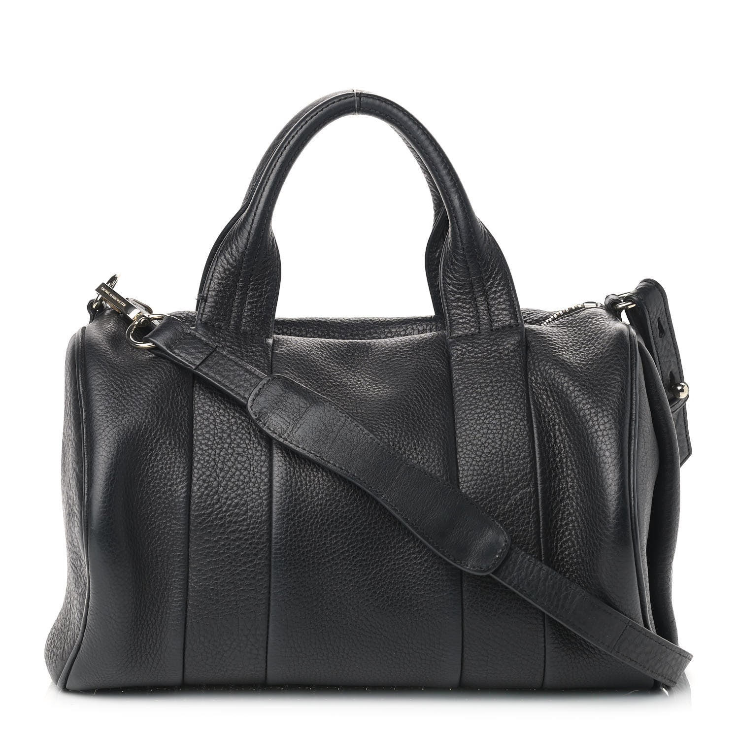 Alexander Wang Soft Pebbled Lambskin Rocco Black Pale Gold Hardware 1 of 7