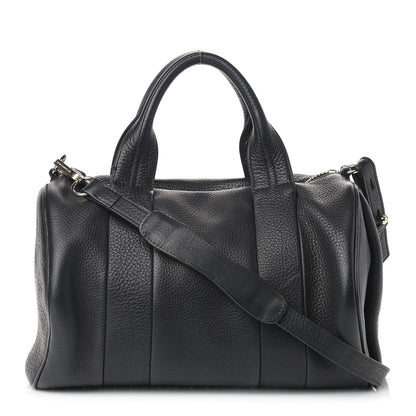 Alexander Wang Soft Pebbled Lambskin Rocco Black Pale Gold Hardware 1 of 7