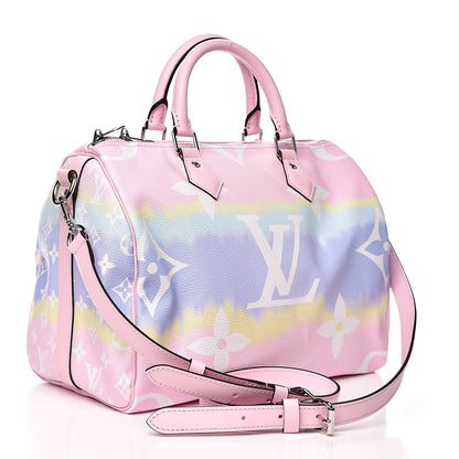 Louis Vuitton Monogram Escale Speedy Bandouliere 30 Pastel 3 of 9