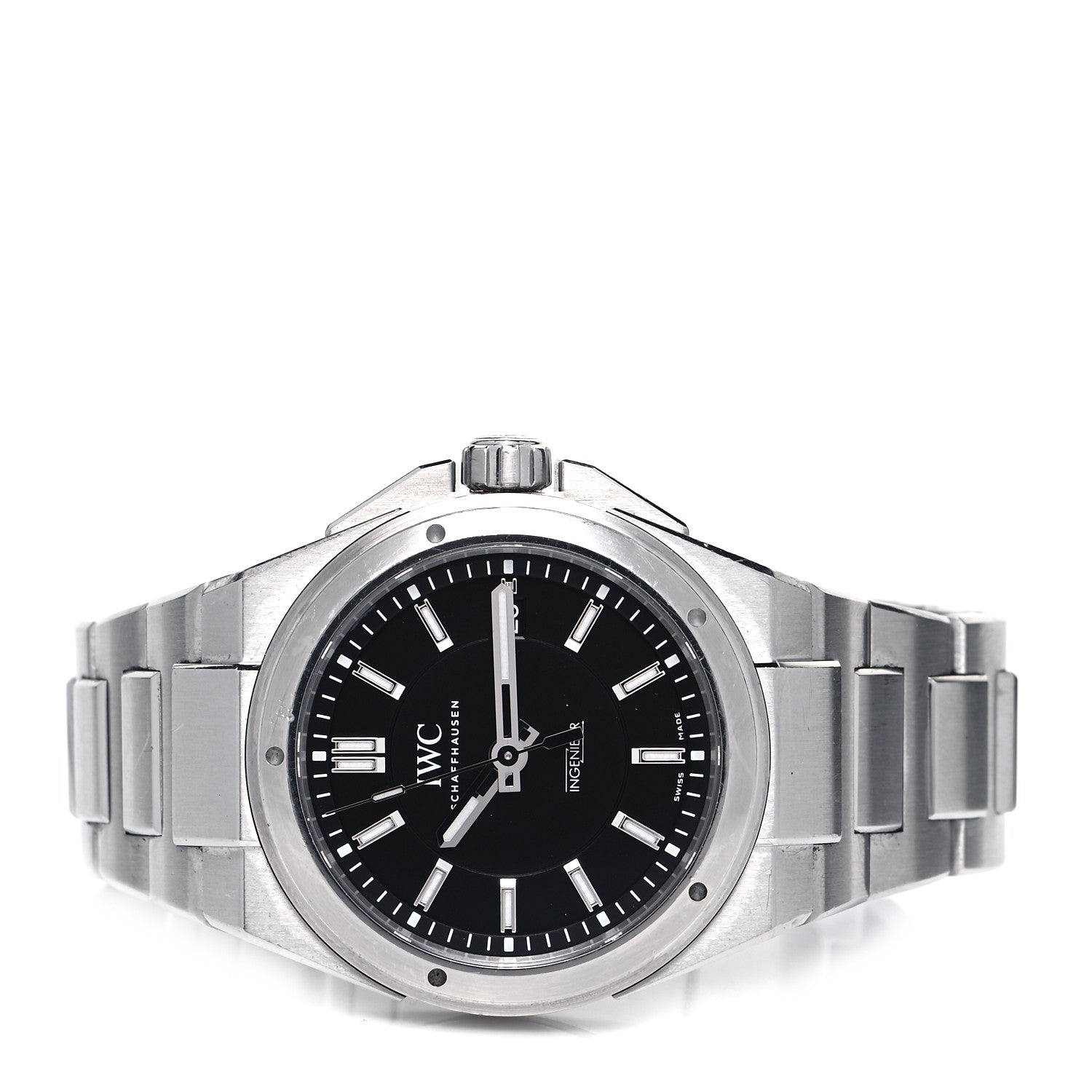 IWC Stainless Steel 40mm Ingenieur Automatic Watch Black IW323902 2 of 5
