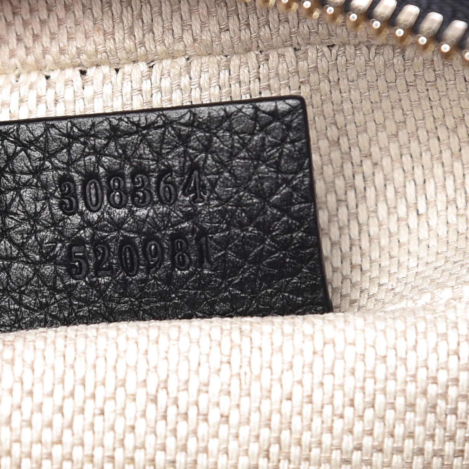 Gucci Pebbled Calfskin Small Soho Disco Bag Black 9 of 10