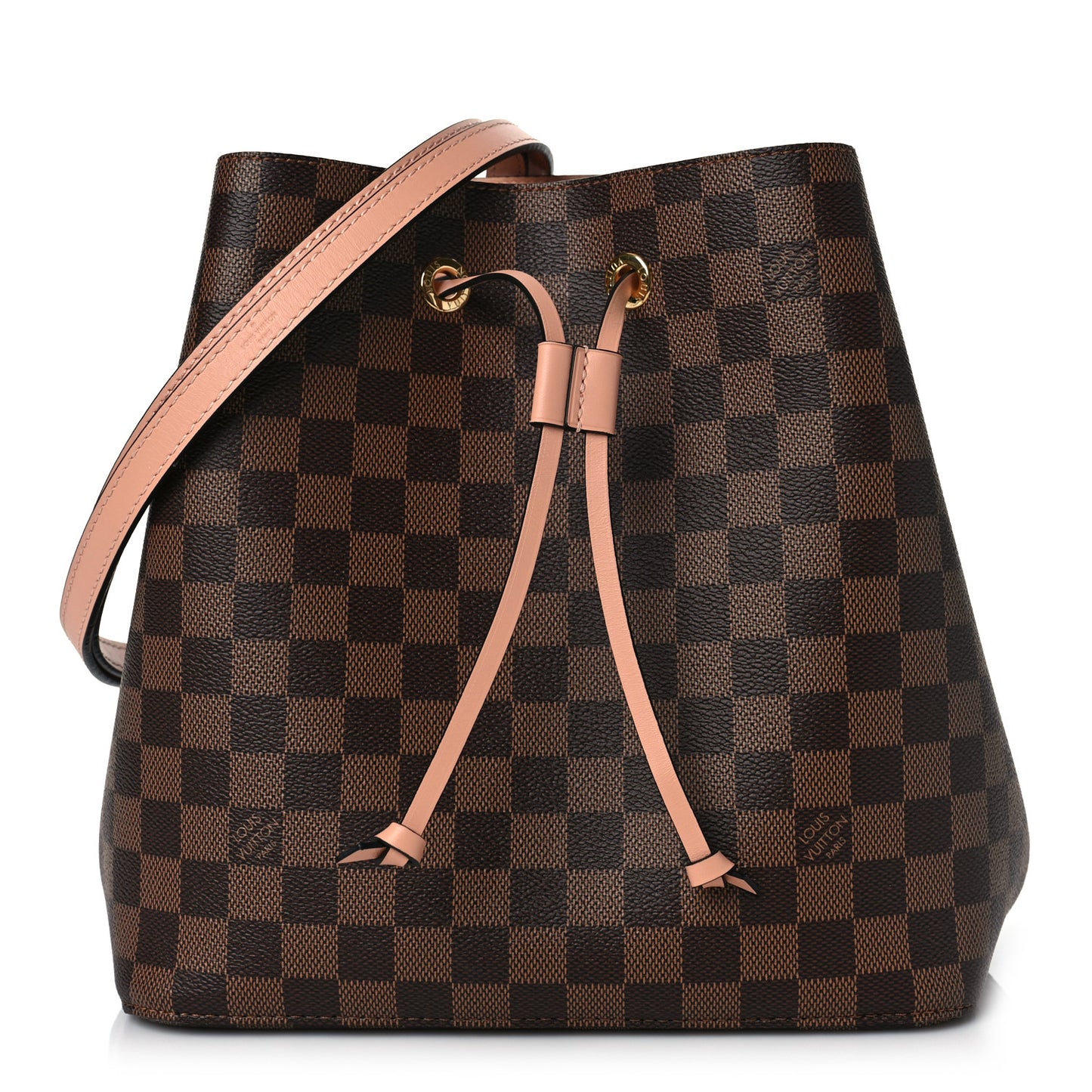 Damier Ebene Neonoe MM Venus Pink