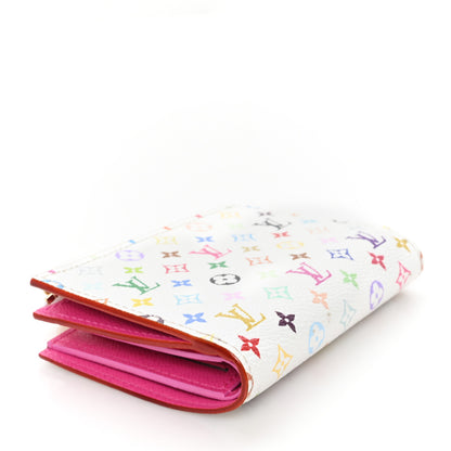 Louis Vuitton LV X TM Monogram Multicolor Lisa Wallet White 4 of 6