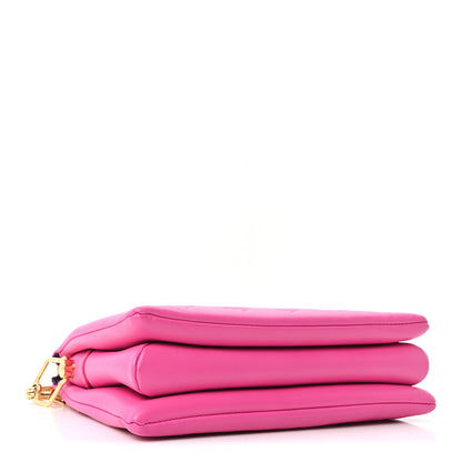 Louis Vuitton Lambskin Embossed Monogram Coussin PM Rose Miami 4 of 9