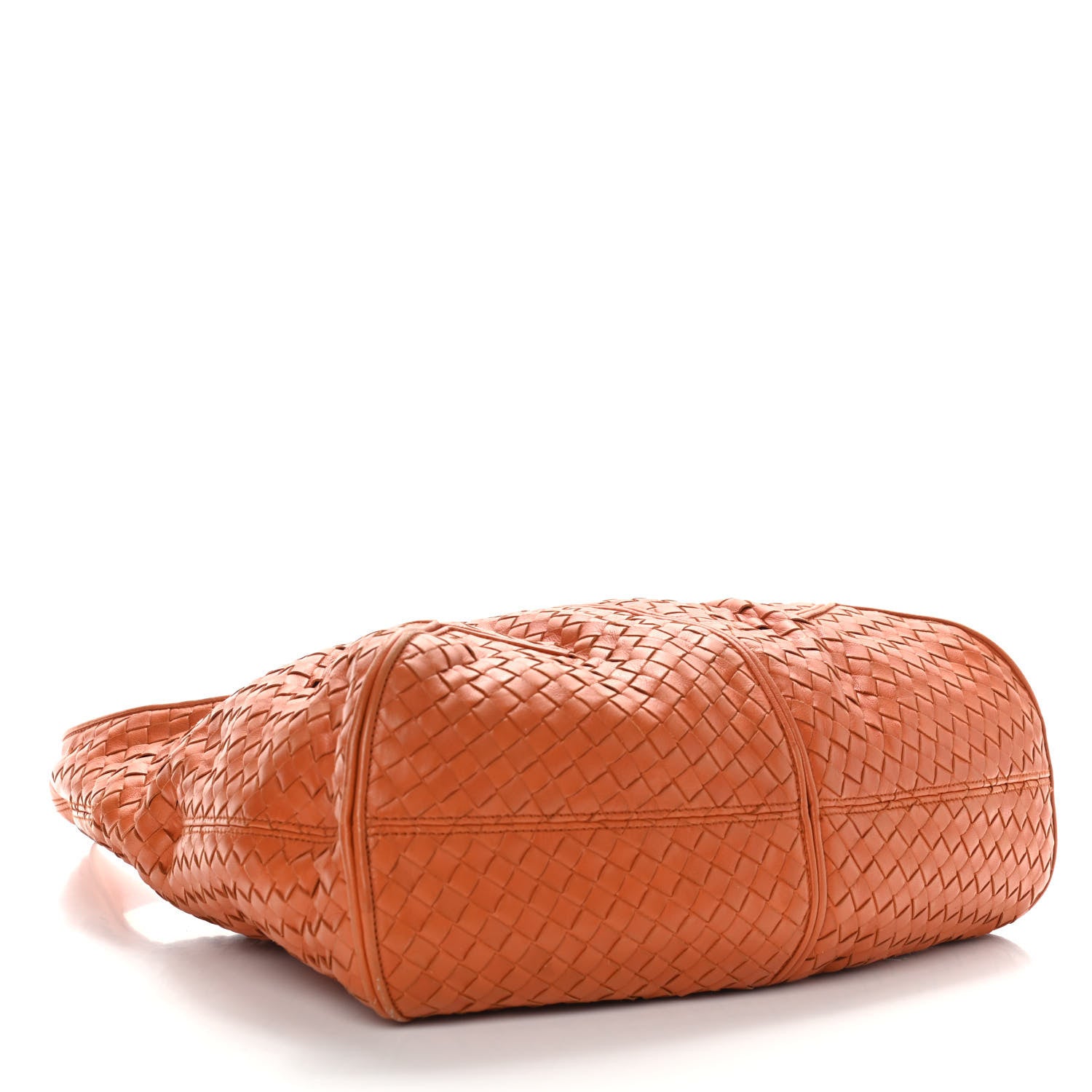 Bottega Veneta Nappa Intrecciato Ball Hobo Orange 3 of 7