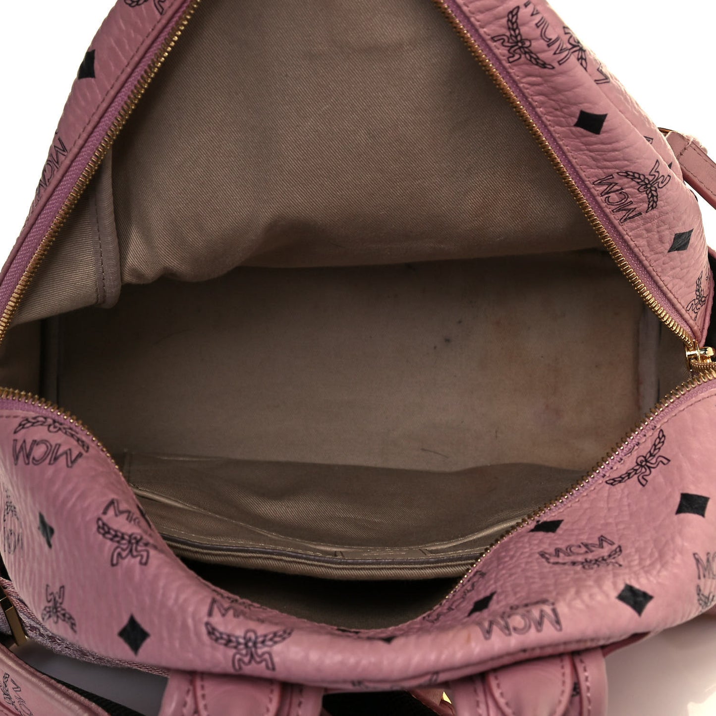 Visetos Studded Retro Trilogie Stark Backpack Pink