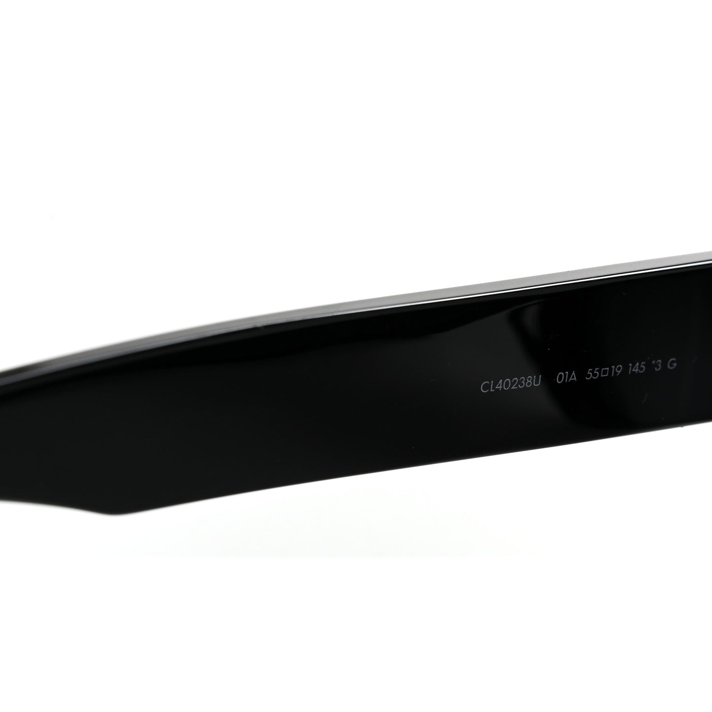 Acetate Triomphe 01 Sunglasses CL 40238U Black