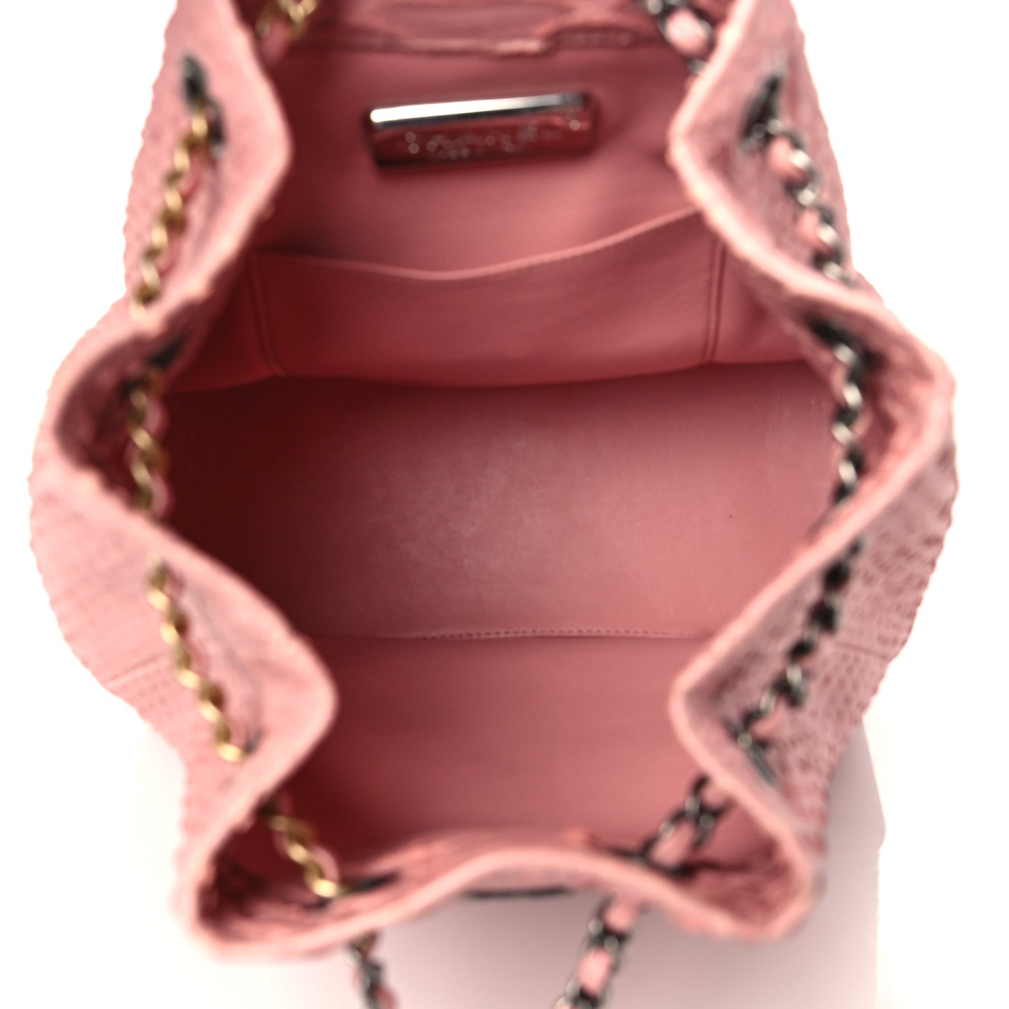 Python Small Gabrielle Backpack Light Pink