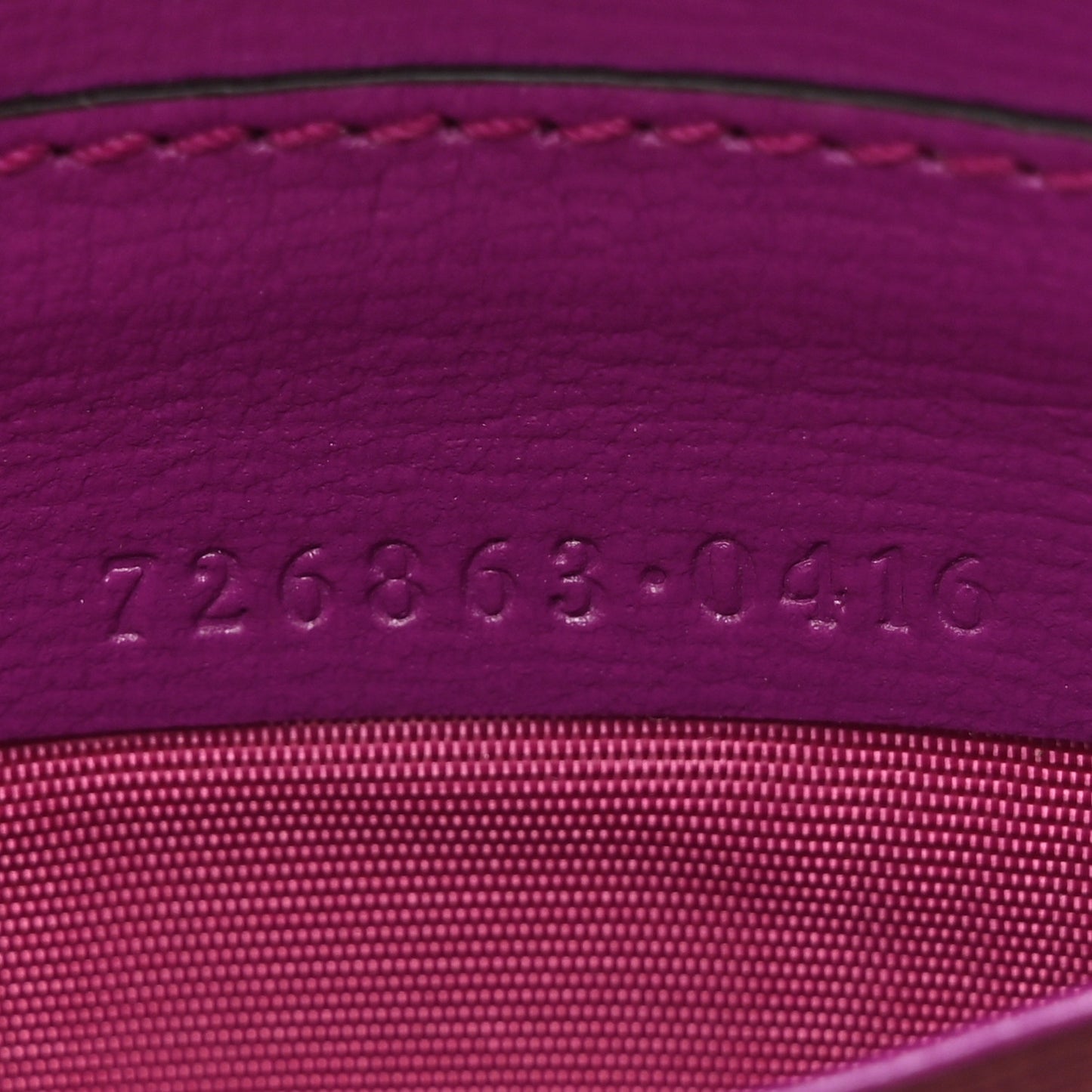 Azalea Calfskin Web Monochrome Horsebit 1955 Wallet On Strap Purple