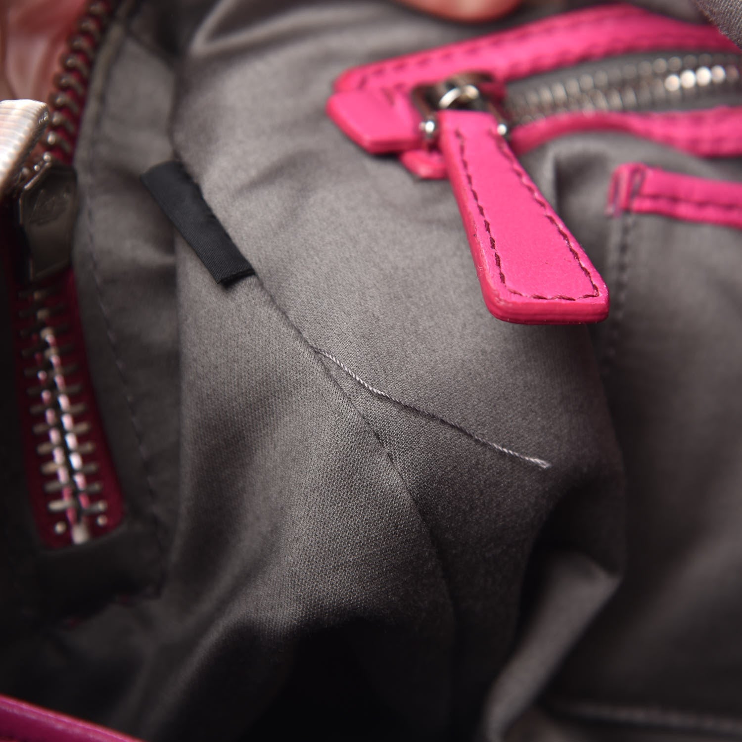 Miu Miu Nappa Matelasse Shoulder Bag Fuxia 8 of 10