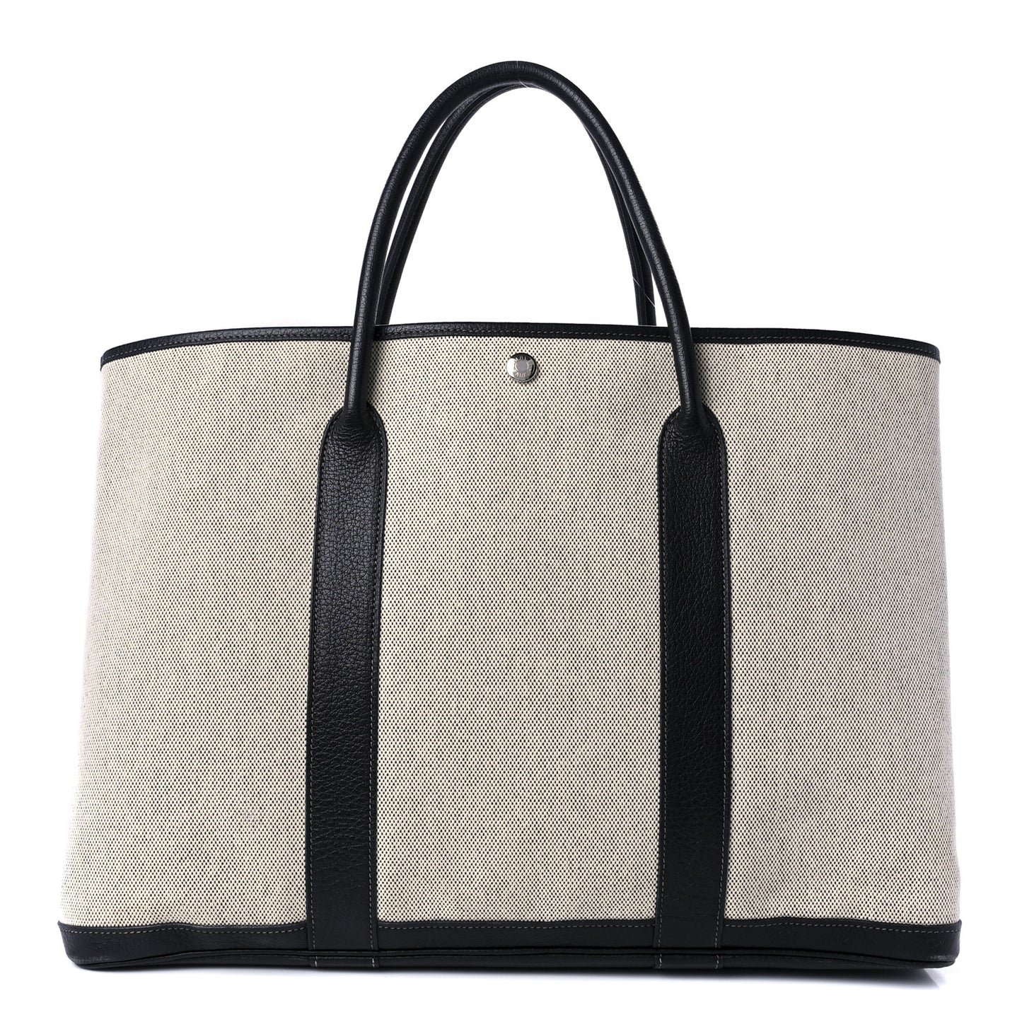 Toile Buffle Gala Garden Party Tote 49 GM Black