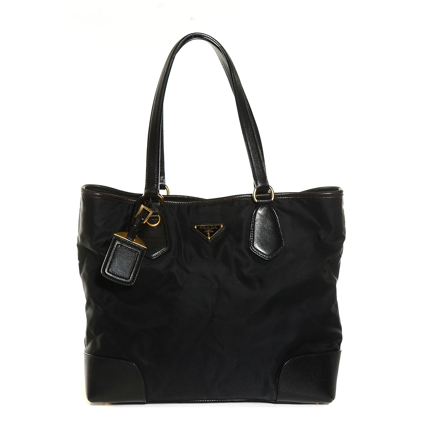 Tessuto Nylon Tote Nero Black