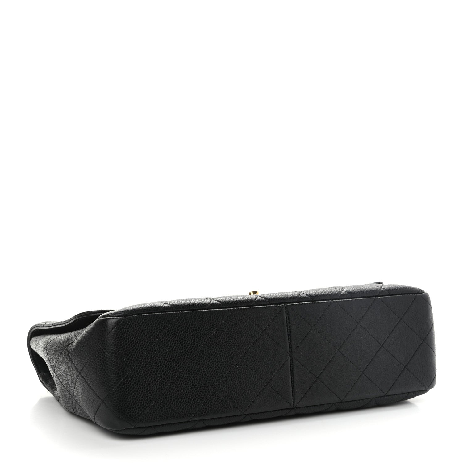 Chanel Caviar Quilted Jumbo Single Flap Black 4 of 11