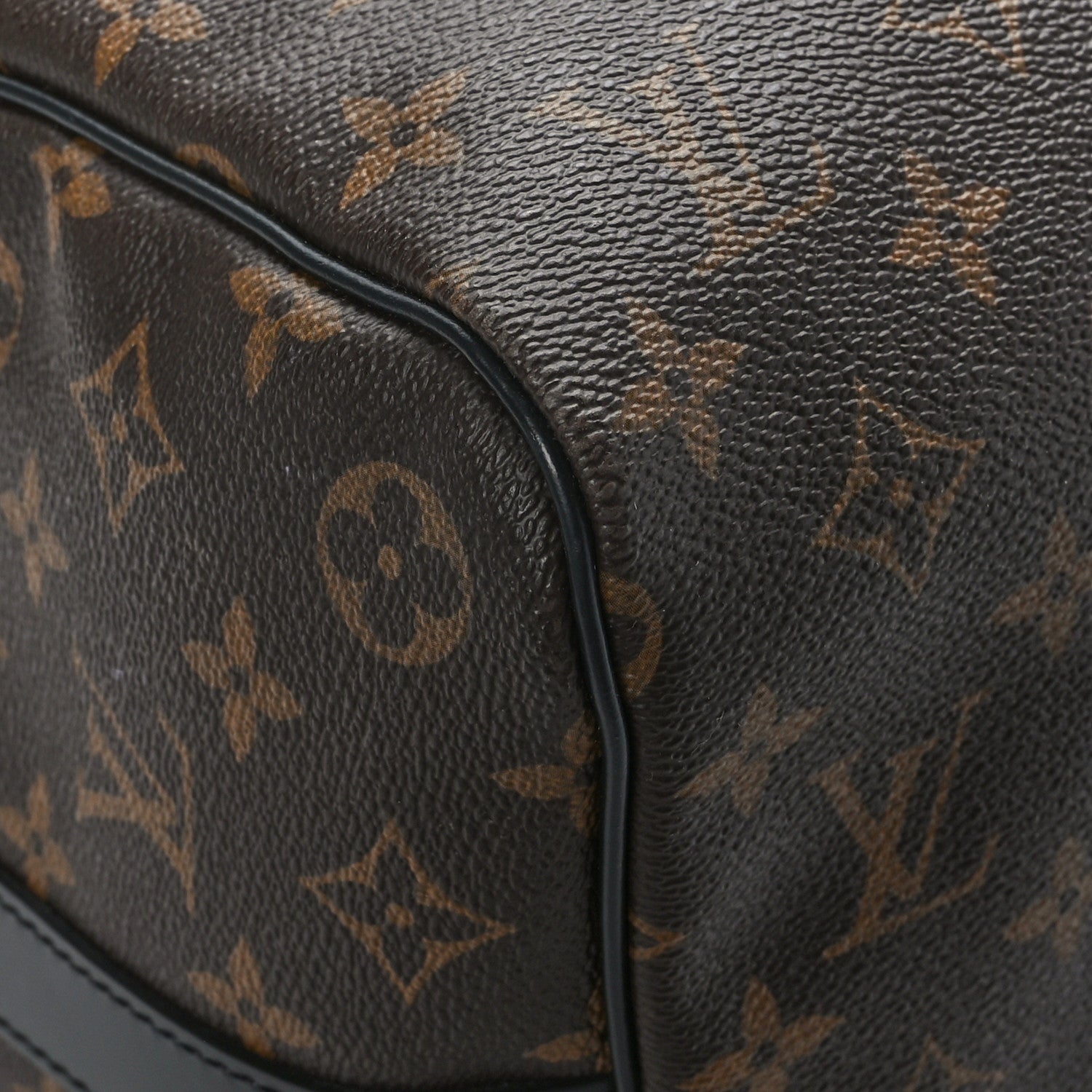 Louis Vuitton Monogram Macassar Keepall Bandouliere 45 7 of 10