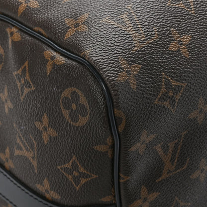 Louis Vuitton Monogram Macassar Keepall Bandouliere 45 7 of 10