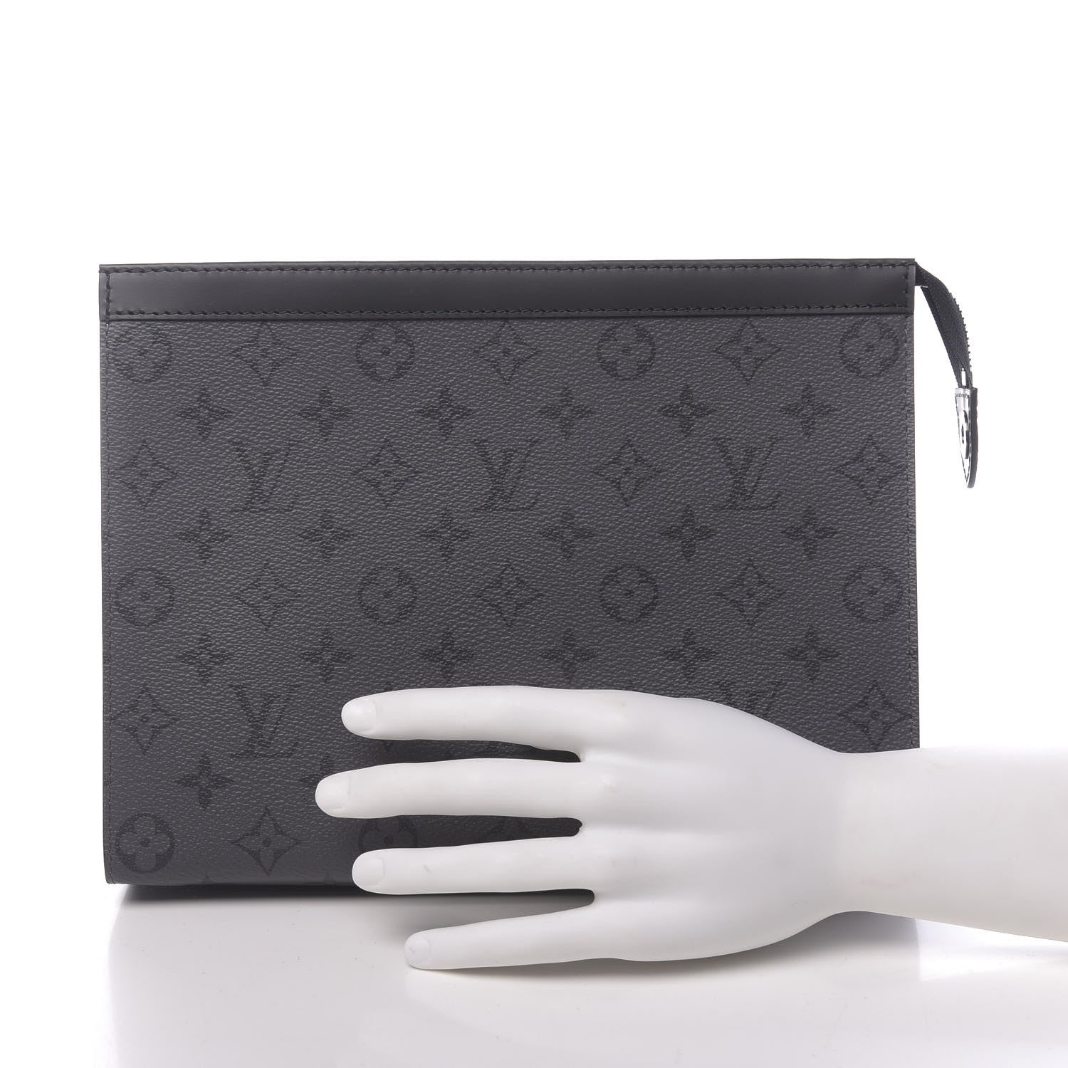 Louis Vuitton Monogram Eclipse Reverse Pochette Voyage MM 2 of 8