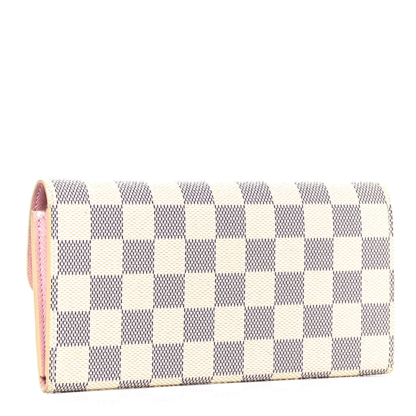 Damier Azur Emilie Wallet Rose Ballerine