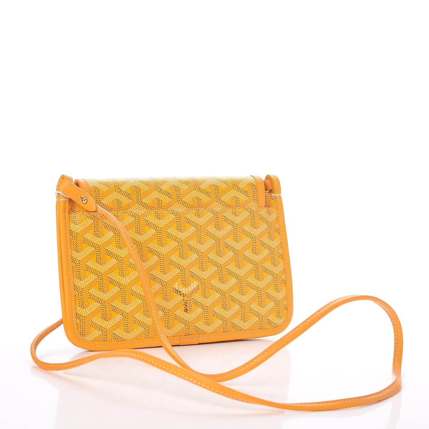 Goyardine Plumet Wallet Clutch Yellow