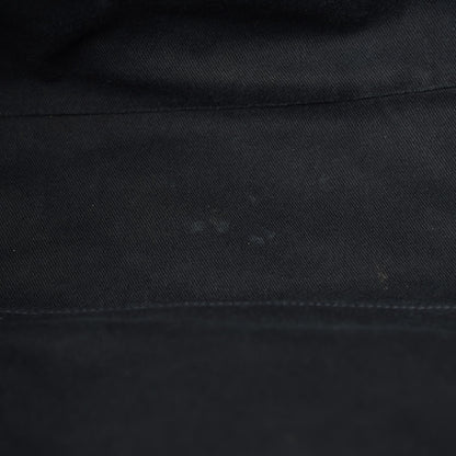 Chanel Woven Straw Raffia Extra Large Deauville Tote White Navy 9 of 17